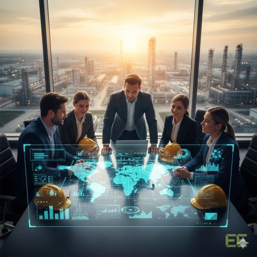 Einz Engineering team in a meeting