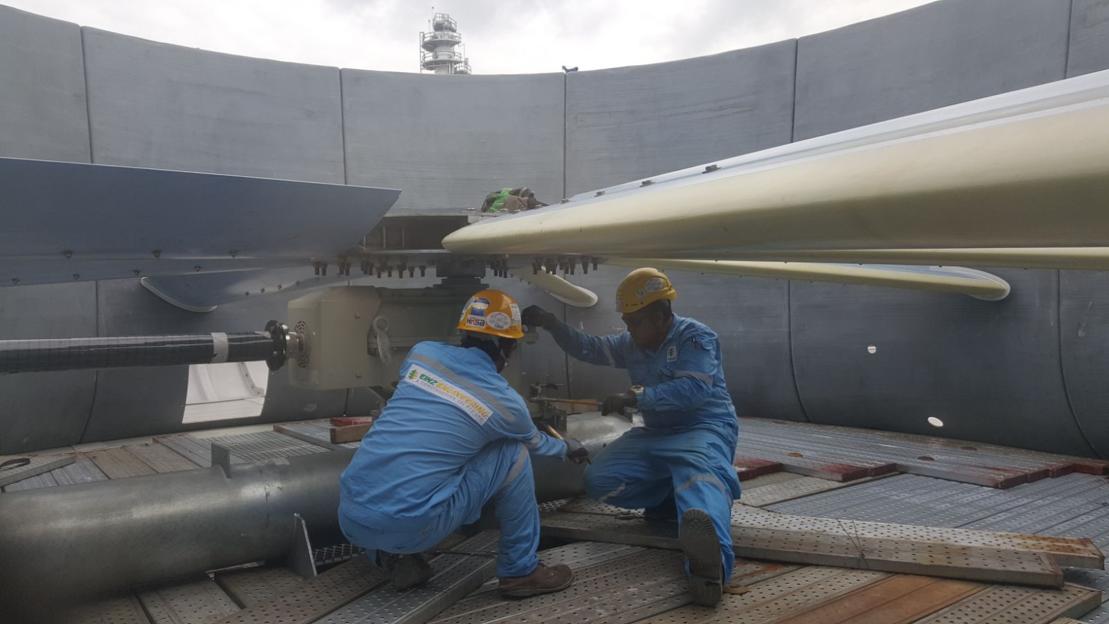 Cooling Tower Fan Maintenance